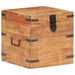 Kiste 40x40x40 cm heltre akasie