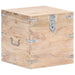 Kiste 40x40x40 cm heltre akasie