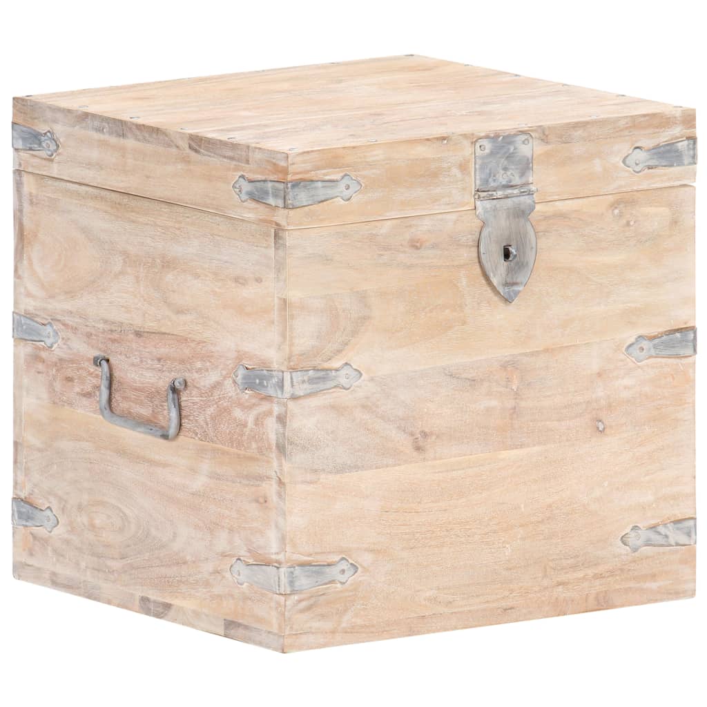 Kiste 40x40x40 cm heltre akasie