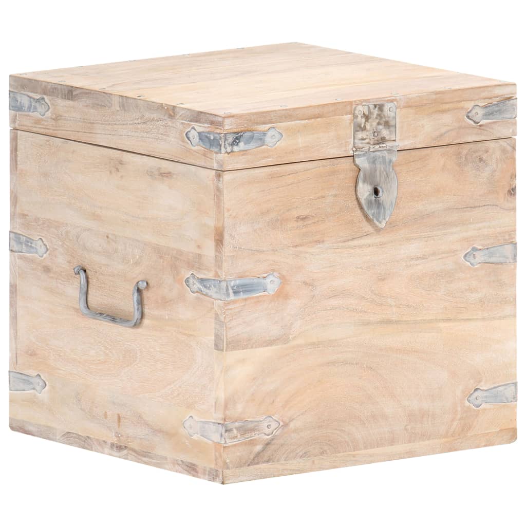 Kiste 40x40x40 cm heltre akasie