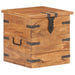 Kiste 40x40x40 cm heltre akasie