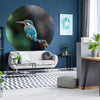 WallArt Tapetsirkel The Kingfisher 142,5 cm