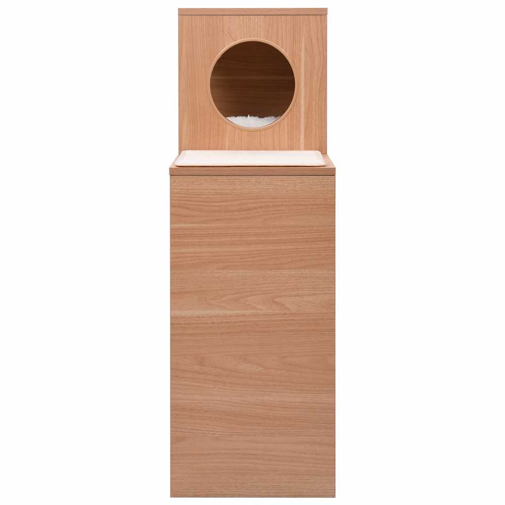 Kattehus med sisal klorematte 100 cm