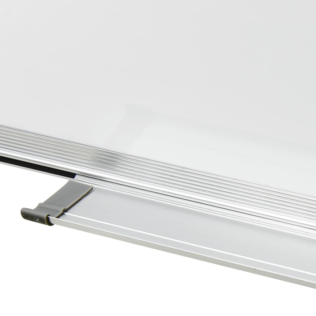 Magnetisk tørr-viskbar tavle hvit 90x60 cm stål