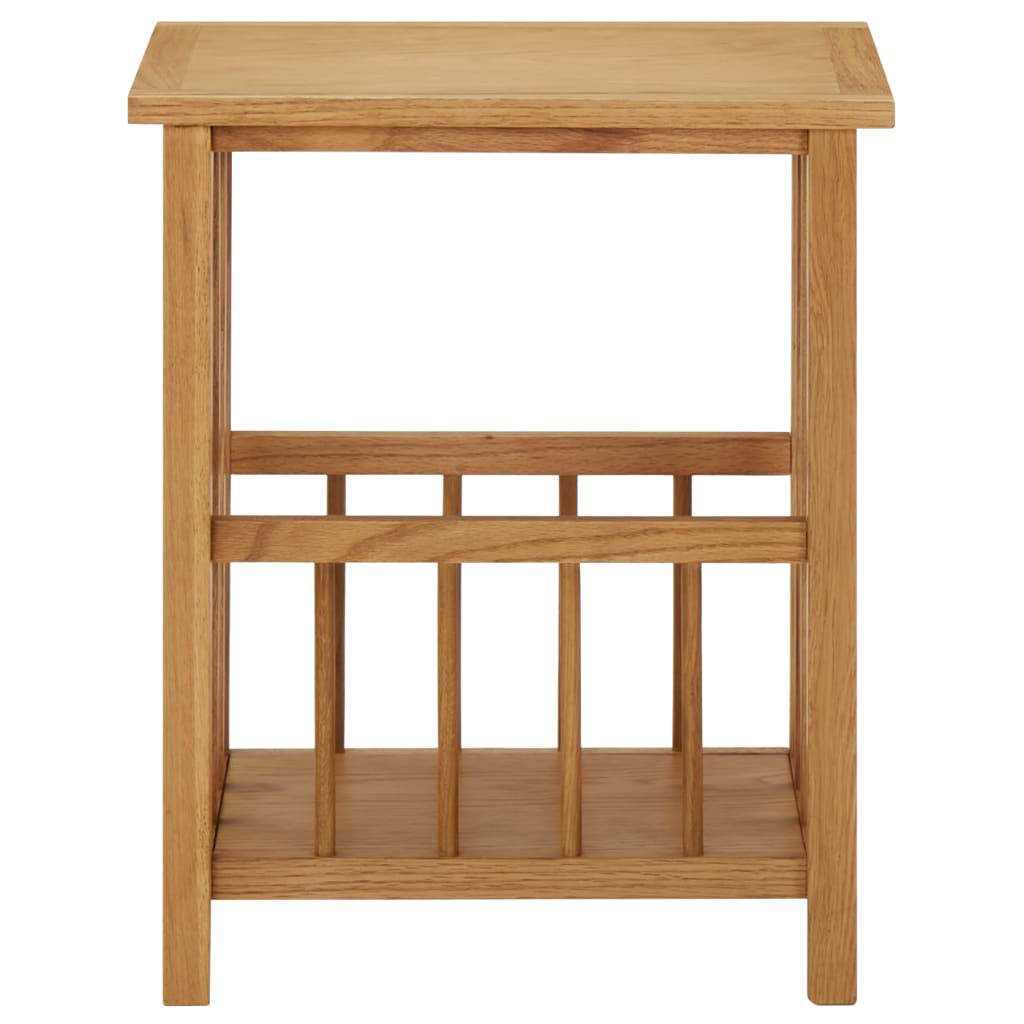 Magasinbord 45x35x55 cm heltre eik