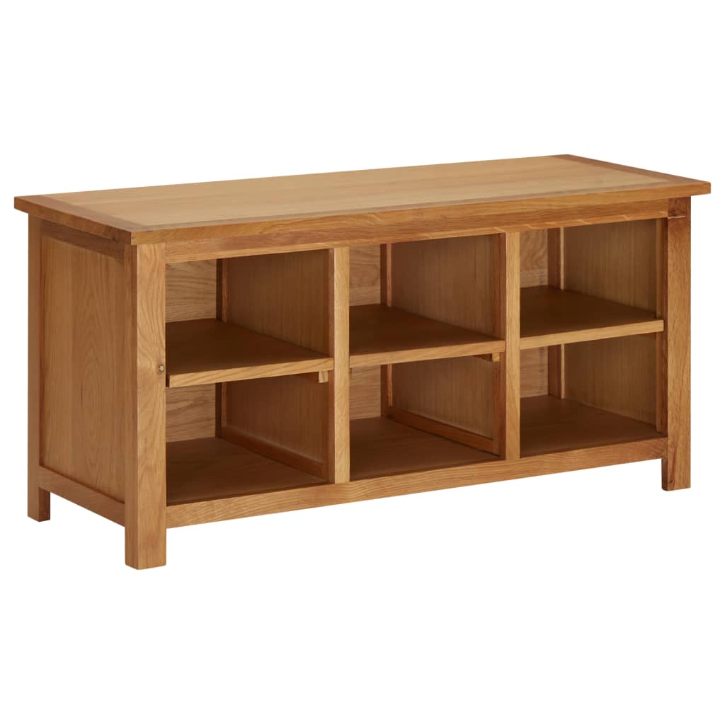 Skostativ 90x37x45 cm heltre eik