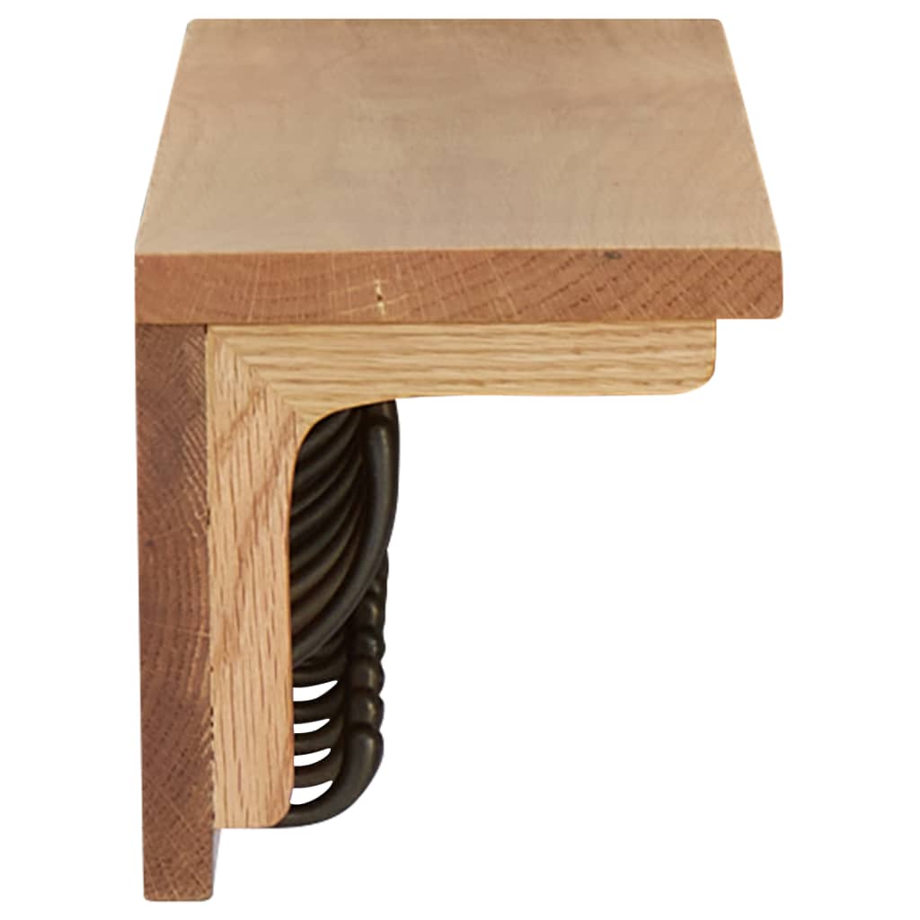 Knaggrekke 90x16x16 cm heltre eik