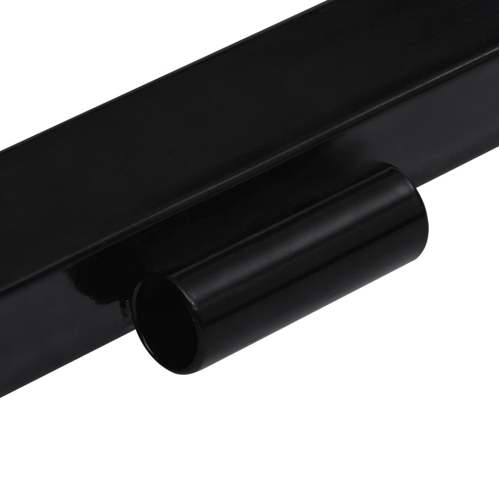 Snøplogadapter for gressklipper svart