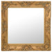 Veggspeil barokkstil 50x50 cm gold