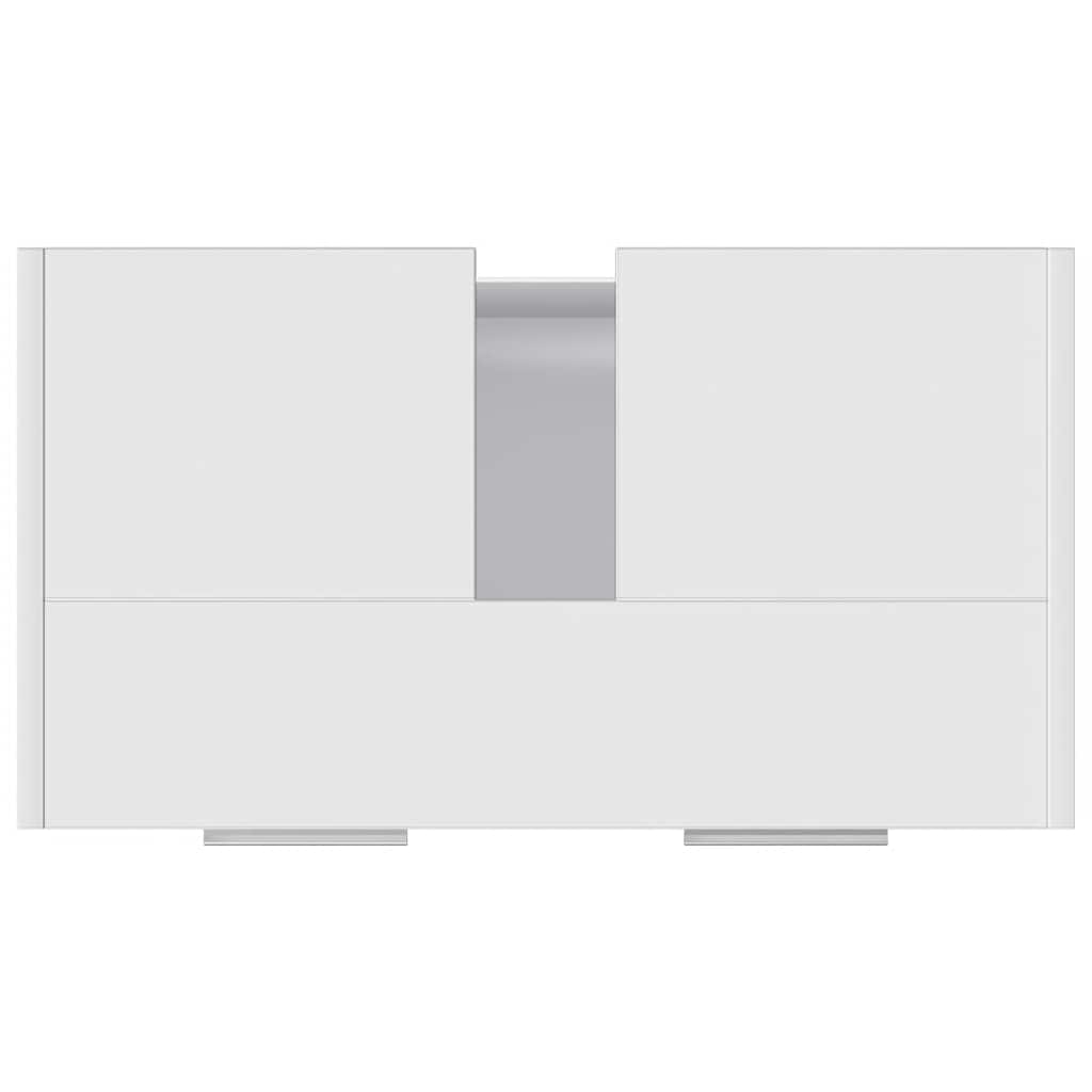 Baderomsskap hvit 60x33x61 cm konstruert tre