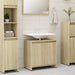 Baderomsskap sonoma eik 60x33x61 cm konstruert tre