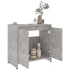 Baderomsskap betonggrå 60x33x61 cm konstruert tre
