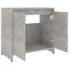 Baderomsskap betonggrå 60x33x61 cm konstruert tre