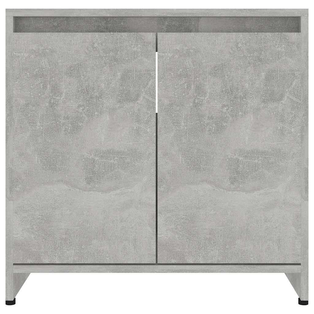 Baderomsskap betonggrå 60x33x61 cm konstruert tre