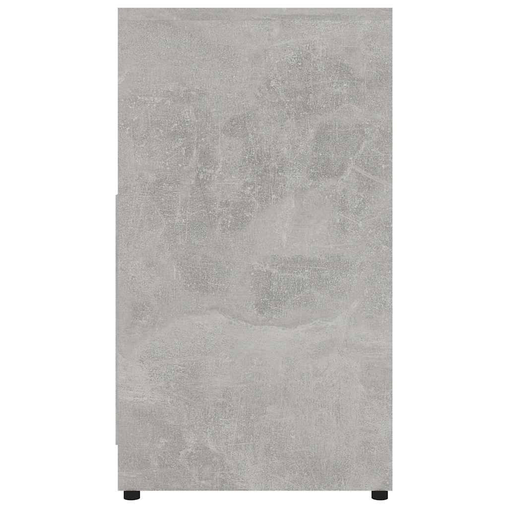 Baderomsskap betonggrå 60x33x61 cm konstruert tre