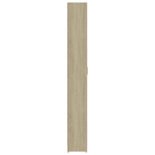 Garderobe for gang sonoma eik 55x25x189 cm konstruert tre