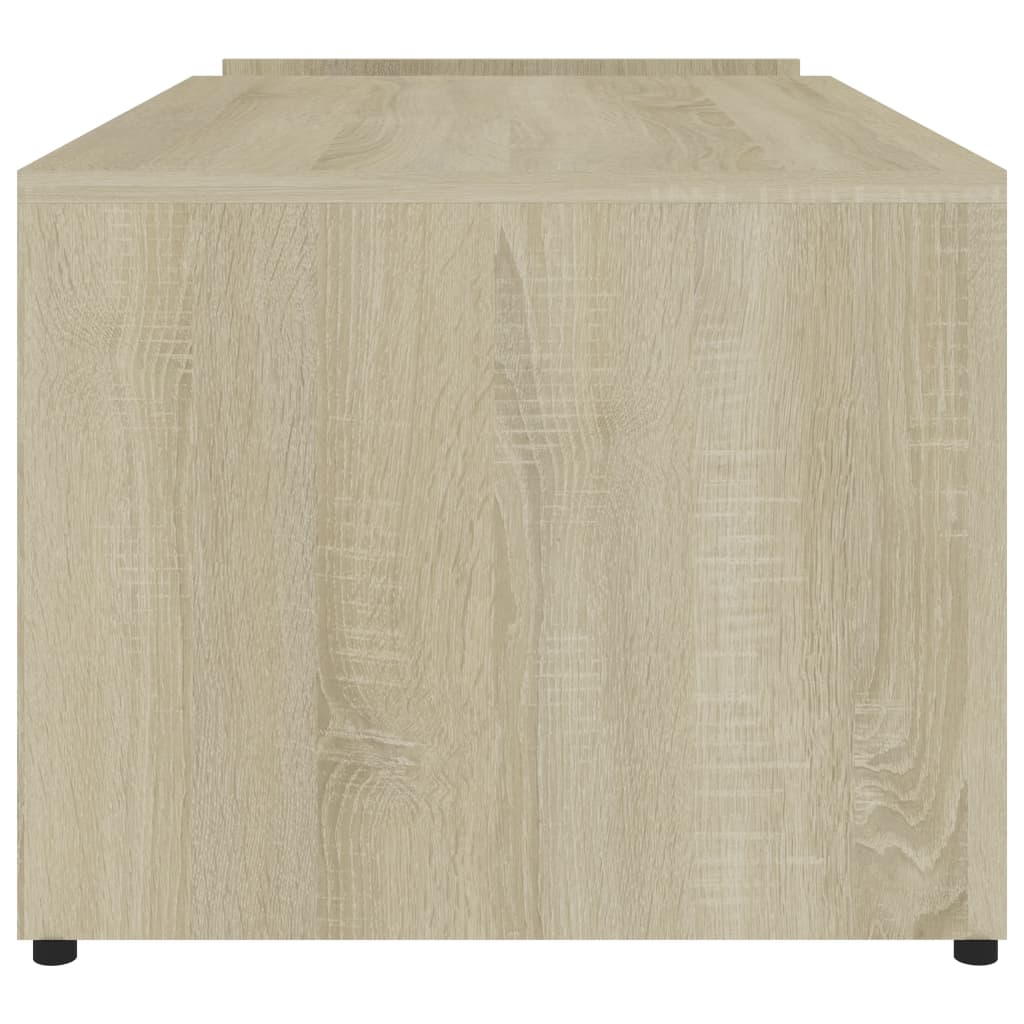 Salongbord sonoma eik 90x45x35 cm konstruert tre