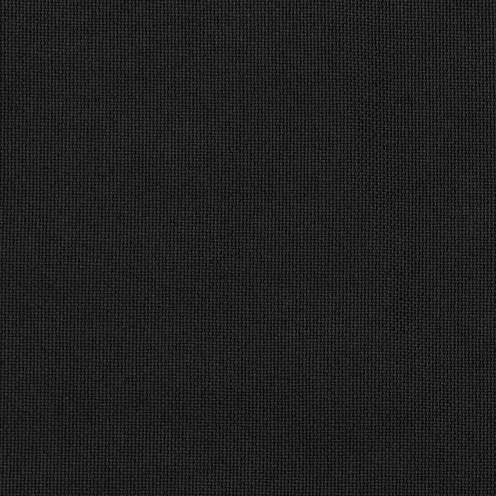 Lystette gardiner maljer og lin-design 2 stk svart 140x175 cm