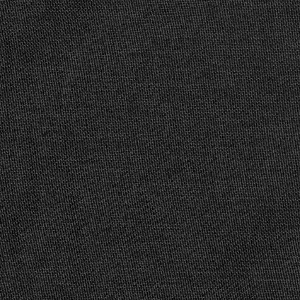 Lystette gardiner kroker lin-design 2 stk antrasitt 140x175 cm