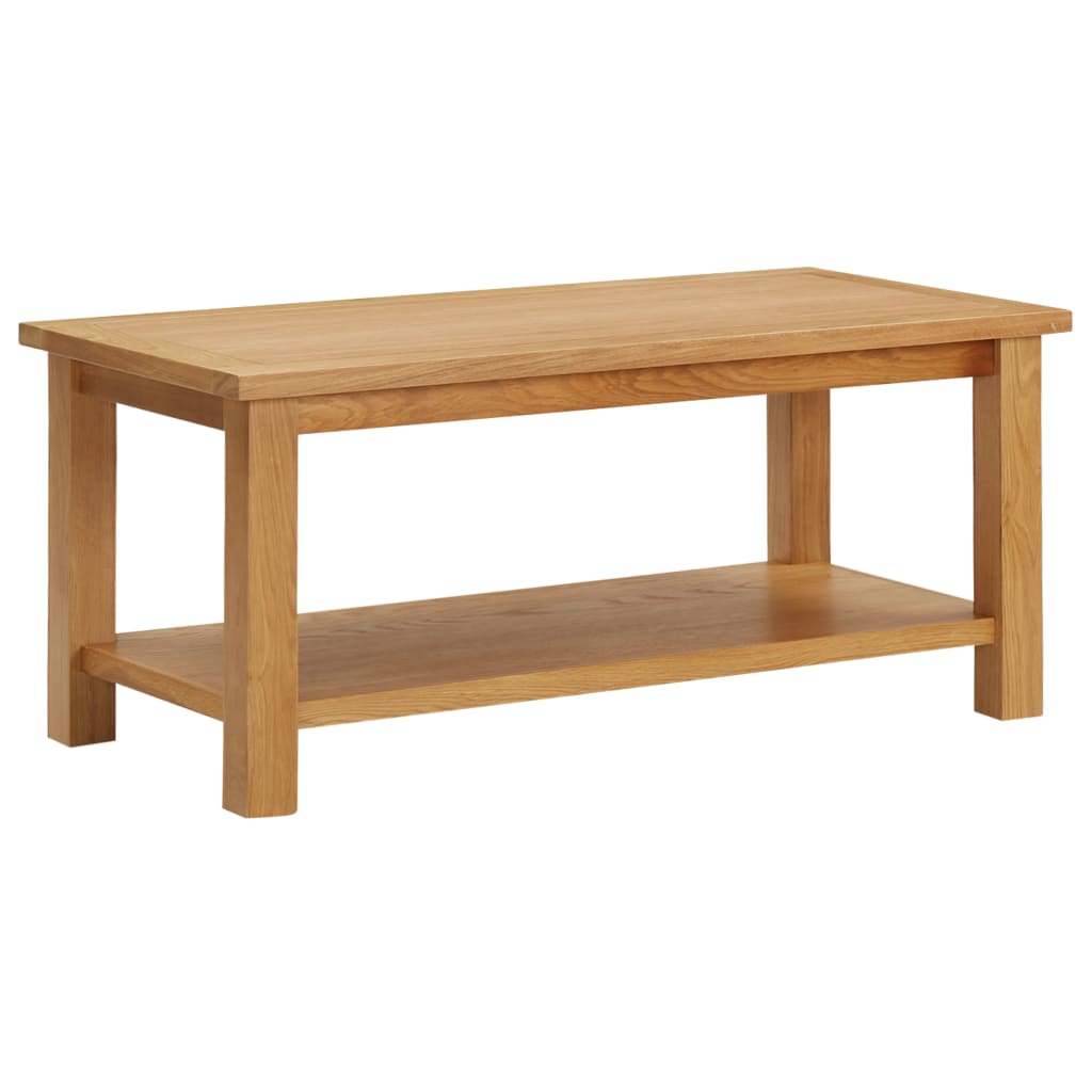 Salongbord 90x45x40 cm heltre eik