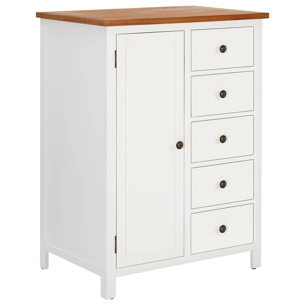 Garderobe 76x52x105 cm heltre eik