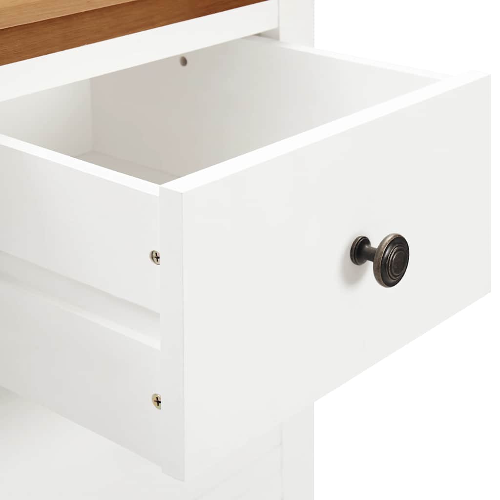 Garderobe 76x52x105 cm heltre eik