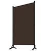 Romdeler 3 paneler brun 260x180 cm