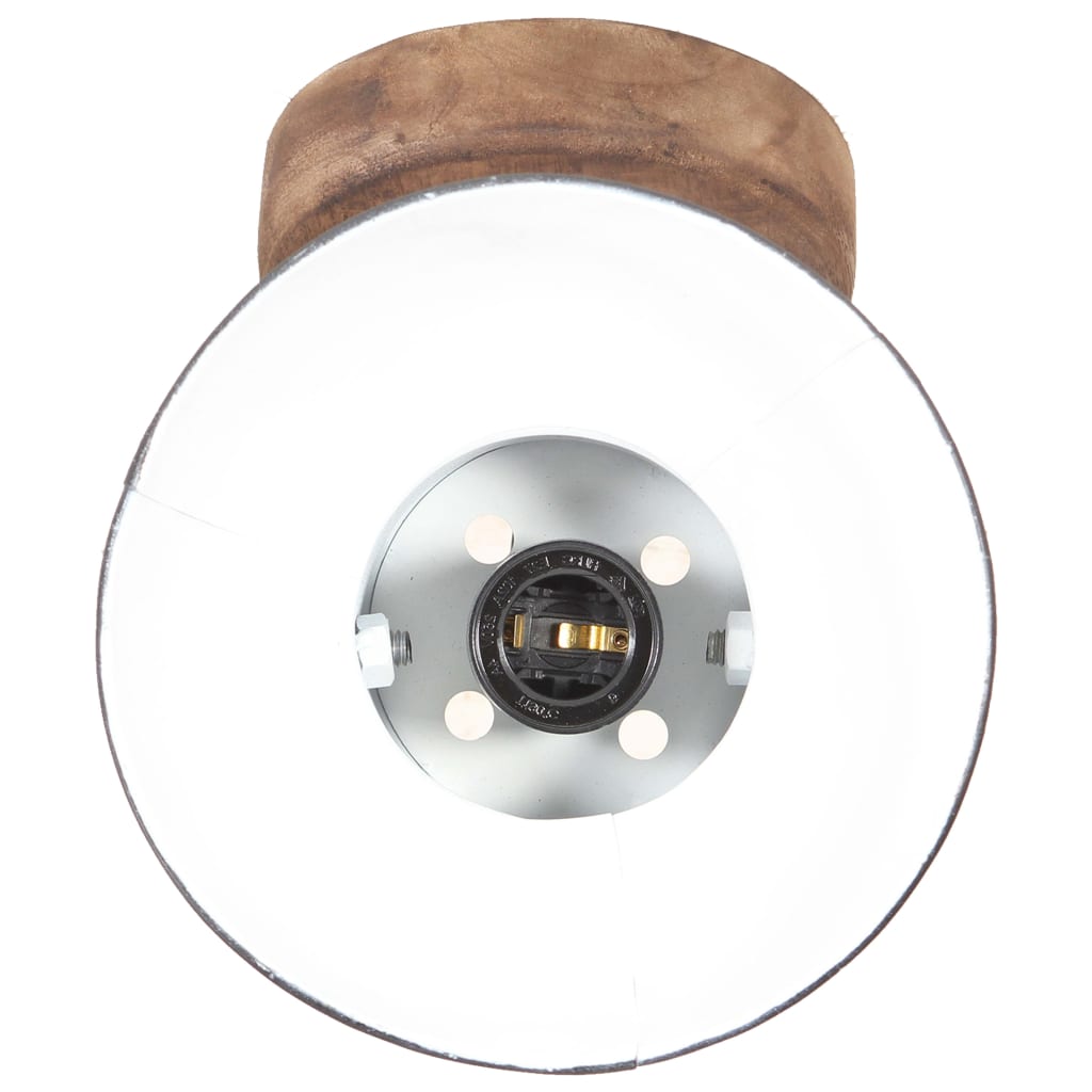 Industrielle vegg-/taklamper 2 stk svart 20x25 cm E27