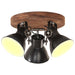 Industriell taklampe 25 W svart 42x27 cm E27