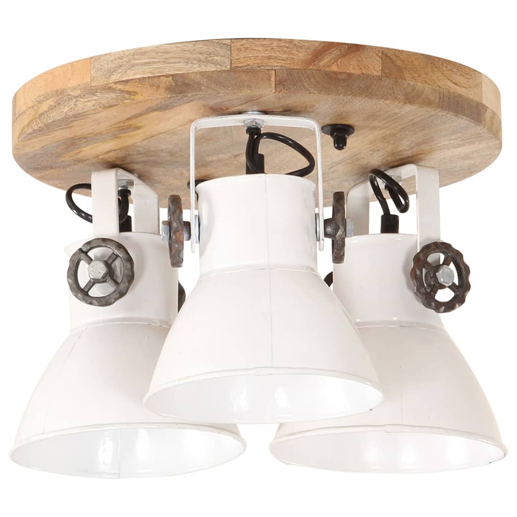 Industriell taklampe 25 W hvit 42x27cm E27