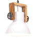 Industriell hengelampe 25 W hvit rund 19 cm E27