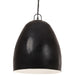 Industriell hengelampe 25 W svart rund 42 cm E27 vidaXL