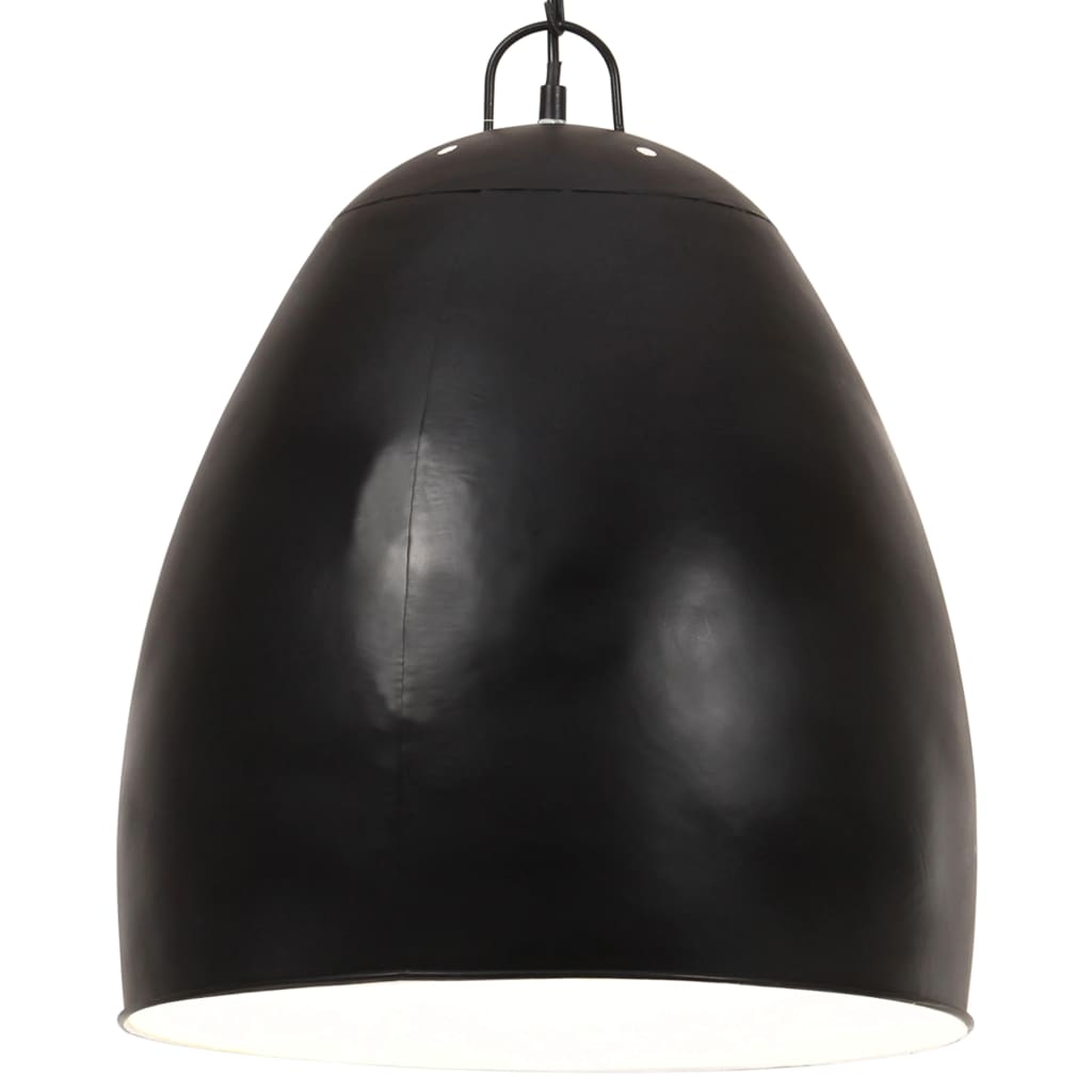 Industriell hengelampe 25 W svart rund 42 cm E27 vidaXL