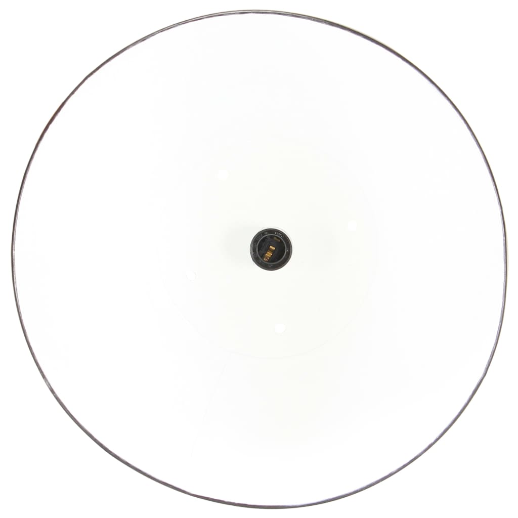 Industriell hengelampe 25 W svart rund 42 cm E27 vidaXL