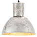 Hengelampe 25 W sølv rund 28,5 cm E27