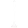 Hengelampe 25 W hvit rund 28,5 cm E27