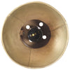 Vegglampe i industriell stil messing rund E27