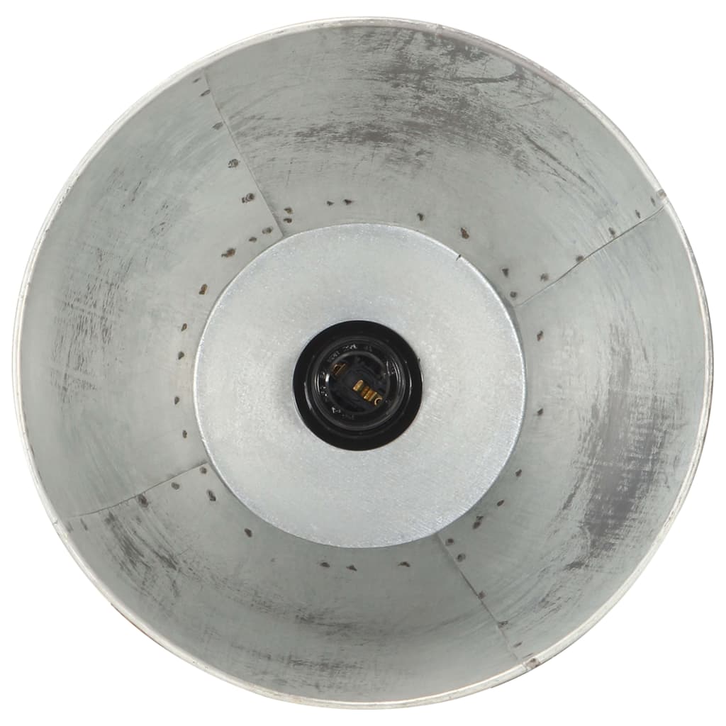Gulvlampe sølv E27 heltre mango