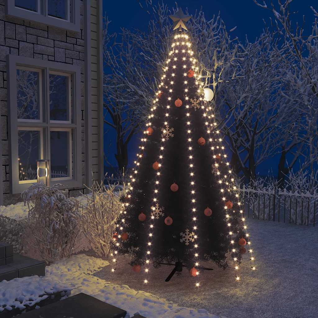 Juletre lysnett med 300 lysdioder 300 cm