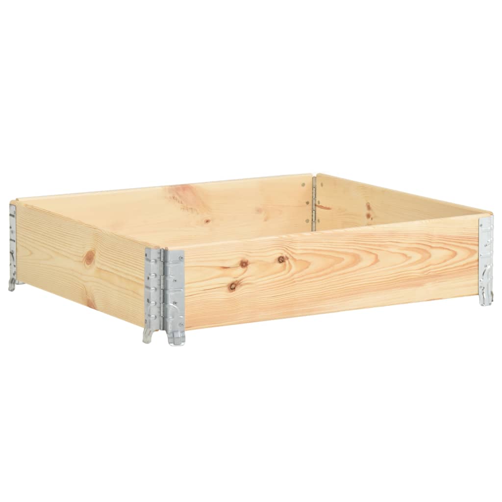 Høybed 100x100 cm heltre furu vidaXL