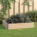 Høybed 100x100 cm heltre furu vidaXL
