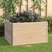 Høybed 3 stk 100x100 cm heltre furu