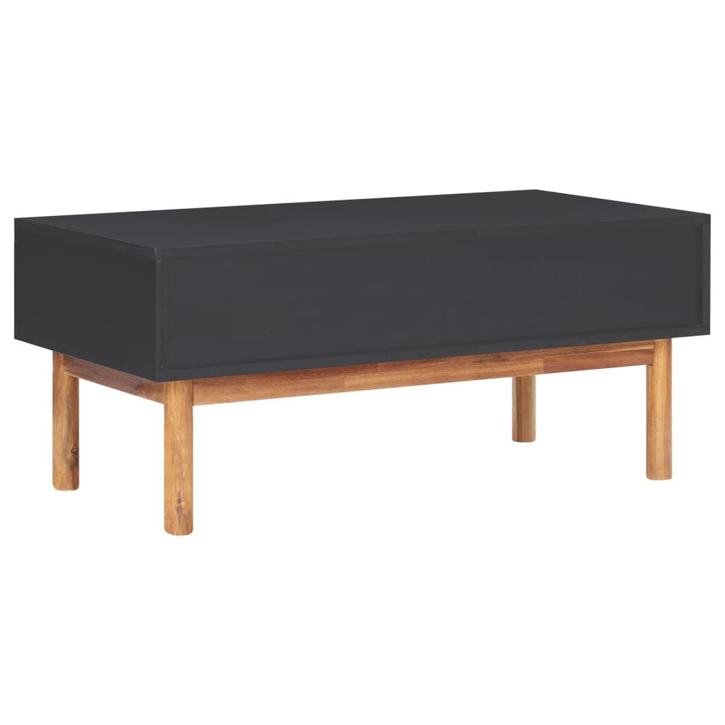 Salongbord 90x50x40 cm heltre akasie og MDF vidaXL