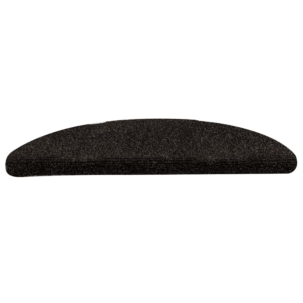 Trappematter selvklebende 15 stk 65x21x4 cm mørkebrune halvrund store