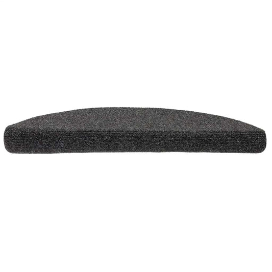 Trappematter selvklebende 15 stk 56x17x3 cm antrasitt halvrund