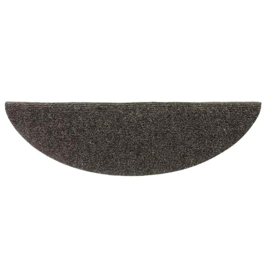 Trappematter selvklebende 15 stk 56x17x3 cm antrasitt halvrund