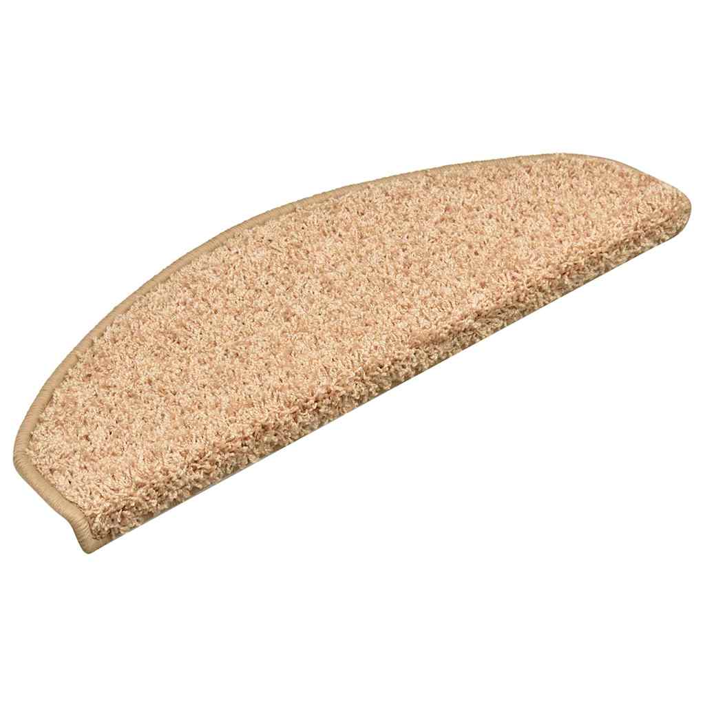 Trappematter 15 stk 65x21x4 cm gull halvrund store