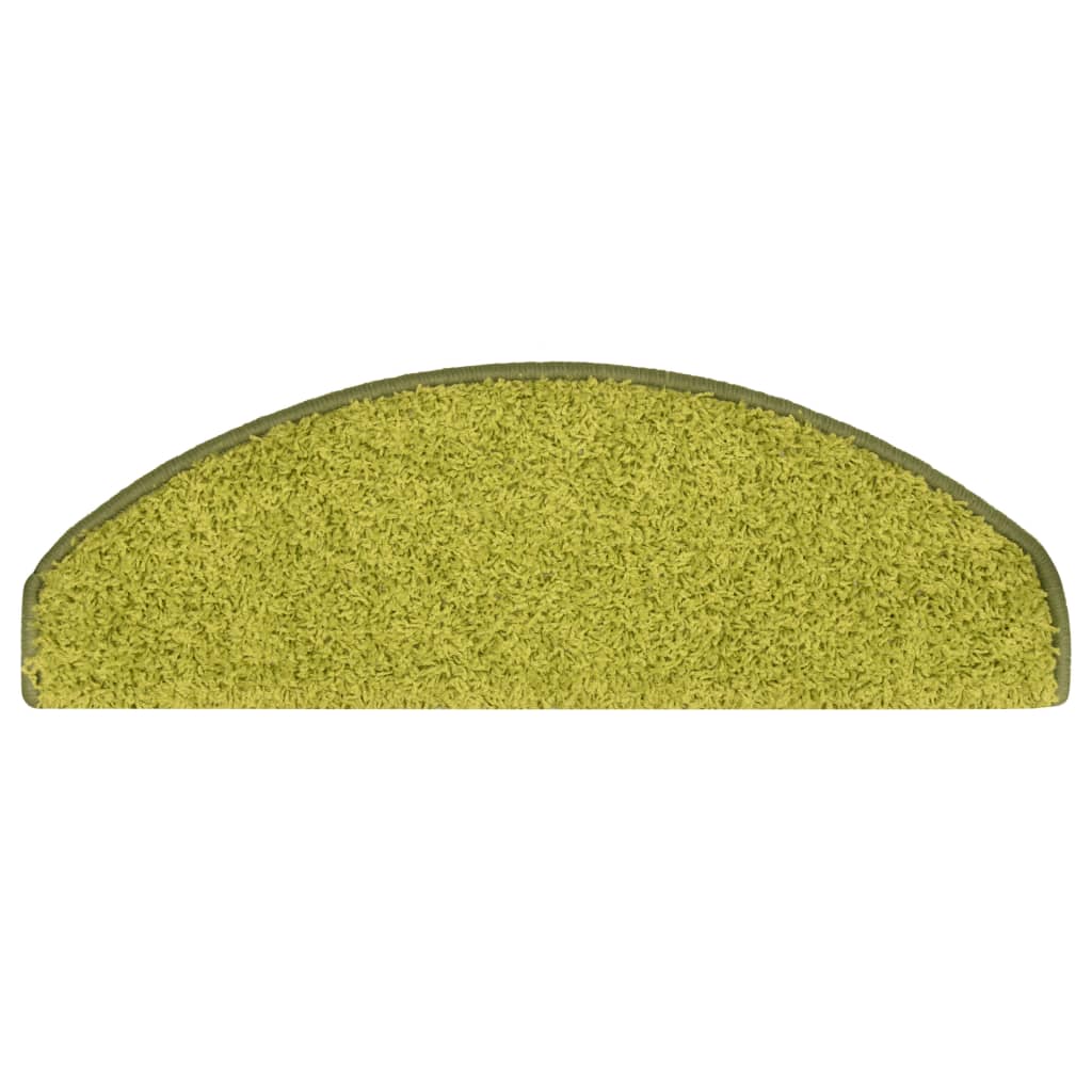 Trappematter 15 stk 65x21x4 cm grønne halvrund store