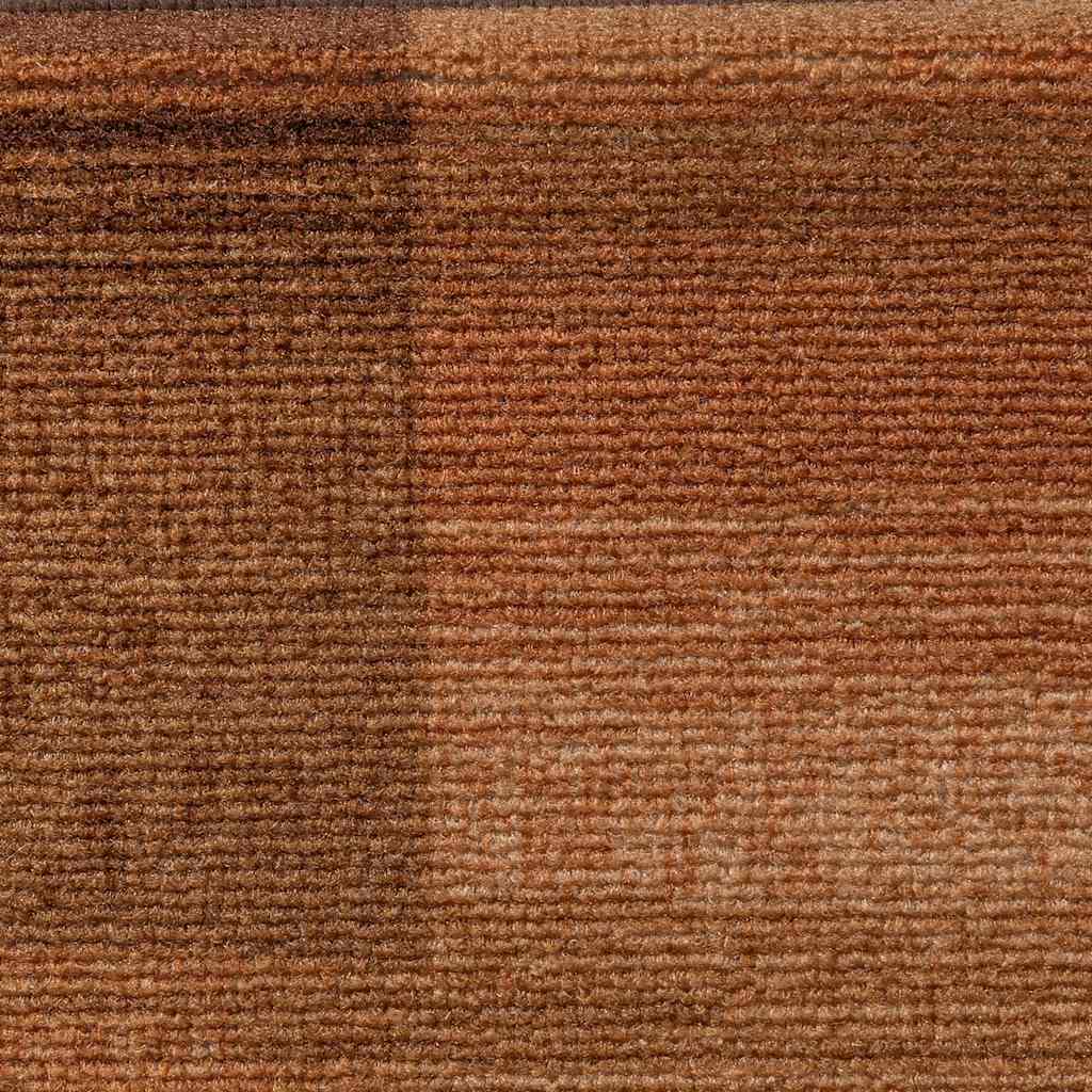 Selvklebende trappematter 15 stk brun 65x21x4 cm