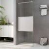 Dusjvegg med halvfrostet ESG-glass 90x195 cm